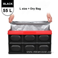 car black storage garage box with covers